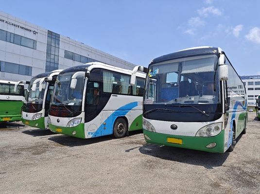 Ônibus Yutong 12m 53 lugares Ônibus de segunda mão Diesel Ônibus de autocarro usado