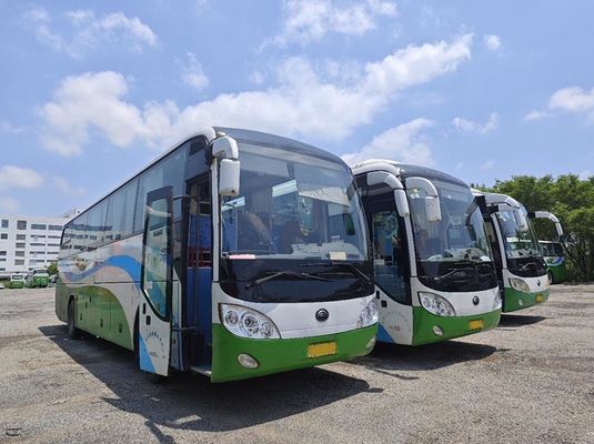 Ônibus Yutong 12m 53 lugares Ônibus de segunda mão Diesel Ônibus de autocarro usado
