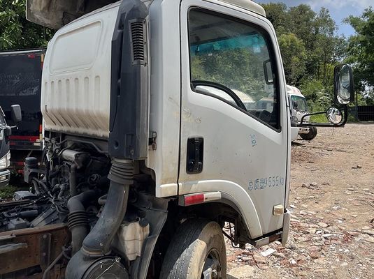 Camiões Usados Isuzu 600p ELF 4X2 Camião Leve Usado 175hp Motor Diesel Camião Cargo Camião