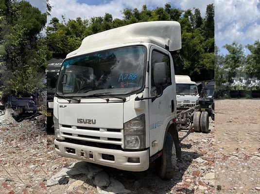 Camiões Usados Isuzu 600p ELF 4X2 Camião Leve Usado 175hp Motor Diesel Camião Cargo Camião