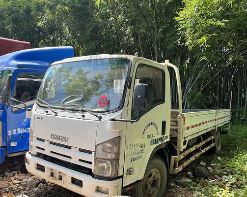Isuzu usou Cargo Truck com 2 Portas Motor Diesel caminhão caminhão leve caminhão caixa de carga caminhão