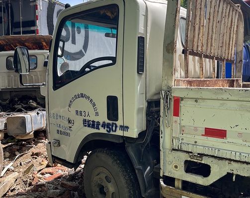 Isuzu usou Cargo Truck com 2 Portas Motor Diesel caminhão caminhão leve caminhão caixa de carga caminhão