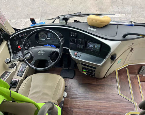 Autocarro elétrico usado de 34 lugares 100KWh G.V.W 14200kg Autocarro de segunda mão