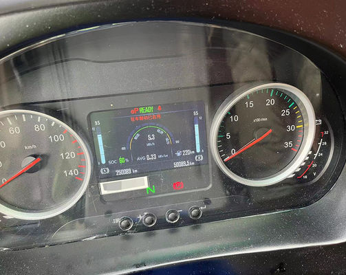 Autocarro elétrico usado de 34 lugares 100KWh G.V.W 14200kg Autocarro de segunda mão