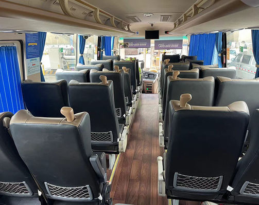 Autocarro elétrico usado de 34 lugares 100KWh G.V.W 14200kg Autocarro de segunda mão