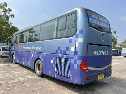 Golden Dragon Used Tour Bus 55 lugares 12m bus usado diesel euro 3 usado autocarro de luxo para a China