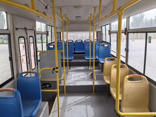Ônibus da cidade Yutong Diesel 8 metros Ônibus da cidade LHD Ônibus da cidade em boas condições