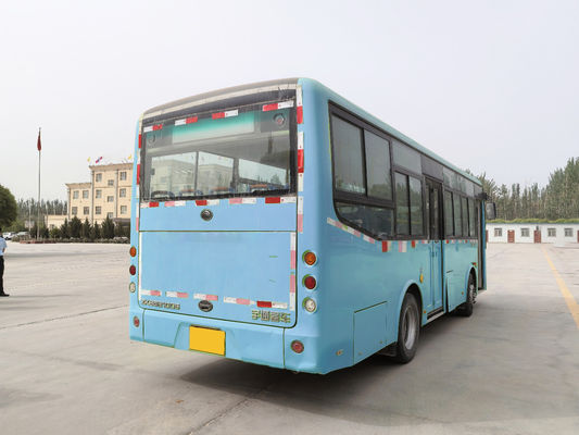 Tipo de combustível Diesel 8 metros LHD Usado ônibus urbano com transmissão de cinco velocidades