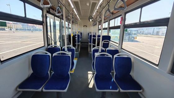 Novo ônibus da cidade de 12 metros Citybus LHD Electric City Bus Zonson Bus
