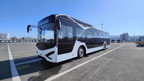 Novo ônibus da cidade de 12 metros Citybus LHD Electric City Bus Zonson Bus