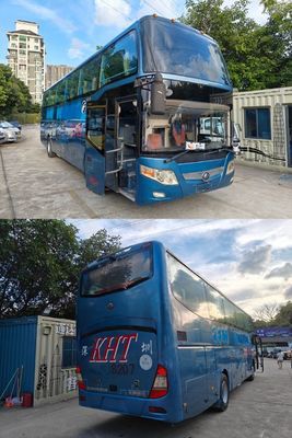 57 ̊59 lugares Ônibus de segunda mão Yutong 12m Ônibus de conforto de alto andar