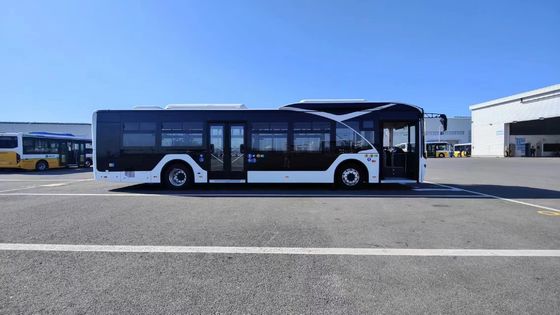 Ônibus Urbano EV Zonson de 30 Lugares, 12m, LHD, para 2 Portas de Passageiros, Quilometragem