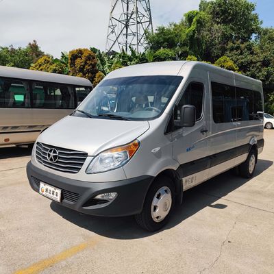 JAC Minibus usado de 14 lugares Van de passageiros usado com Euro 6 padrão de emissões e 3570mm base de roda