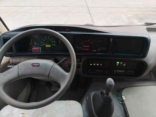 19 lugares Yuchai 115HP National IV King Long Used Bus para velocidade máxima de 100km/h