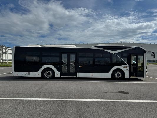 Ônibus Urbano Zonson Elétrico de 12m com 31 Lugares, LHD, 2 Portas de Passageiros e 30 Assentos