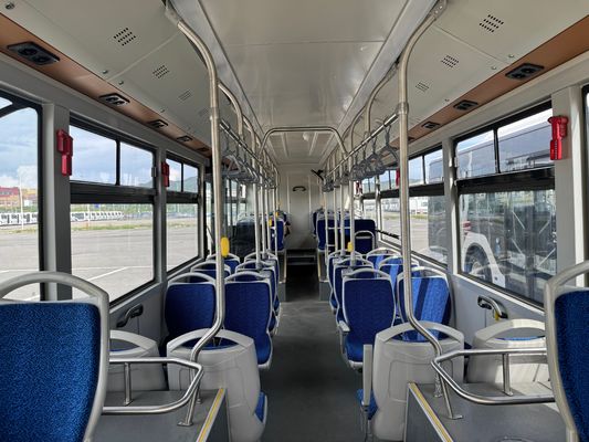 Ônibus Urbano Zonson Elétrico de 12m com 31 Lugares, LHD, 2 Portas de Passageiros e 30 Assentos