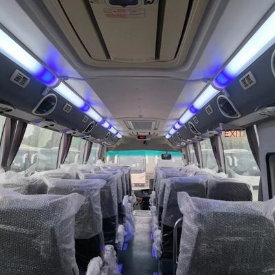 Ônibus turístico usado ShenLong 10m 36-43 assentos Ônibus RHD CNG Novo ônibus usado