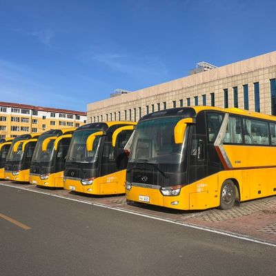 Ônibus Usados com Vidro Duplo com Absorção de Choque e Ar Quente Oferta de Venda a Granel com Padrão de Emissão Nacional IV