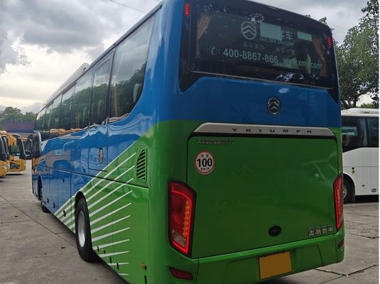 Ônibus usado com 40 lugares, edição Golden Dragon, fabricado na China, com dimensões totais C x L x A de 12000×2550×3820 mm