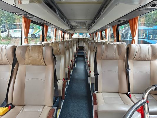 Ônibus usado com 40 lugares, edição Golden Dragon, fabricado na China, com dimensões totais C x L x A de 12000×2550×3820 mm