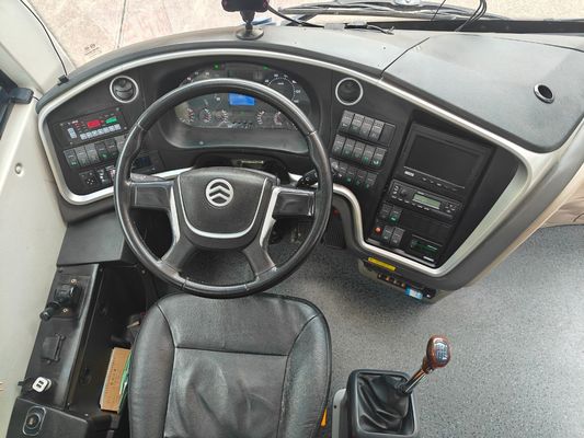 Ônibus usado com 40 lugares, edição Golden Dragon, fabricado na China, com dimensões totais C x L x A de 12000×2550×3820 mm