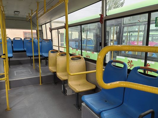 Autocarro diesel verde de 8 metros de mão usada com cilindrada de 3767 ml