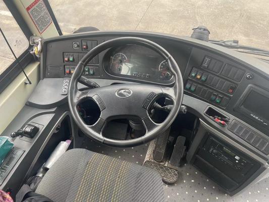 Ônibus KING LONG Branco Elétrico Puro Usado de 48 Lugares com Trilha Traseira 1860 e Trilha Dianteira 2054