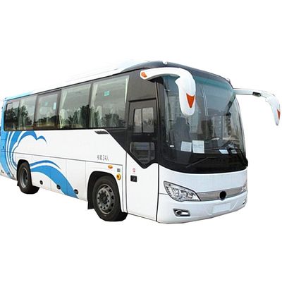 Autobus de segunda mão de 28 lugares, tipo de combustível elétrico e velocidade máxima de 100 km/h com motores Yuchai de 200 cv
