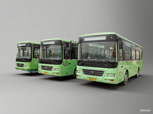 Ônibus Usado Yuchai com Motor Dianteiro para 19/60 Passageiros, Cilindrada de 3767 ml para Transporte Suave
